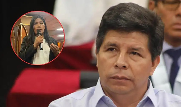 Pedro Castillo sobre chats que lo vinculan con Catherin Palomino: “Pretenden manchar mi honor”